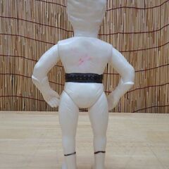 当時物 マスダヤ 月光仮面 ソフビ 全長 約25cm 宣弘社 マント