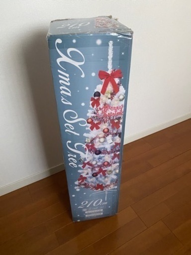 ホワイトカラー　クリスマスツリーセット