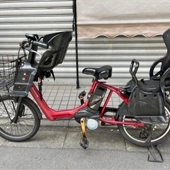電動自転車　パナソニック　子供2人乗せ ギュットアニーズ　20インチ