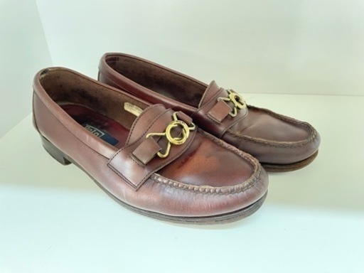 Polo  ローファー　25.5ｃｍ　ブラウン　リサイクルショップ宮崎屋住吉店　23.3.15 y
