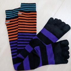 【使用品】Kissmarkスキー、スケート用靴下（３SET）