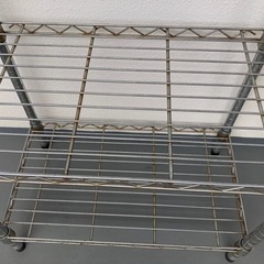 【終了】🍀頑丈メタルラック🍀水平調整足付き❗️の画像