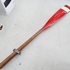 【恵庭】木製オール 1つのみ 中古品 インテリアにいかがでしょうか？ PayPay支払いOK!の画像