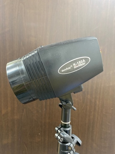godox k‑180a mini master　スタンド付き