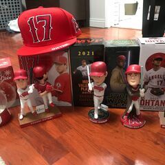 大谷翔平選手　ボブルヘッド　tシャツ　記念品の画像