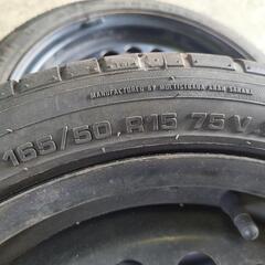 お取引中　15インチ　鉄ちん　タイヤホイールの画像