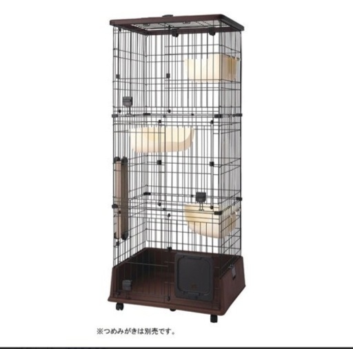 ペティオ　necoco  猫用ゲージ　3段