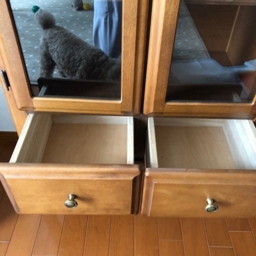 ガラス扉キャビネット