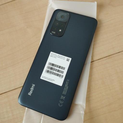 新品　シムフリースマホ　Xiaomi　Redmi　note11