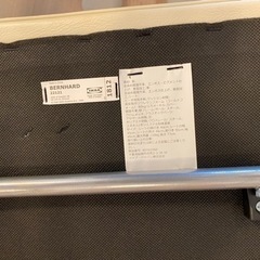 IKEA 椅子　BERNHARD ベルナード　本革　白の画像