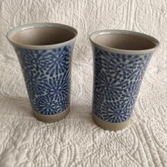 染付のビールグラス差し上げます