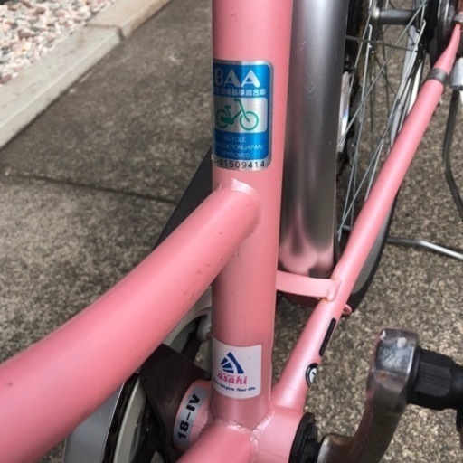 ギア付き自転車　26インチ　女性用