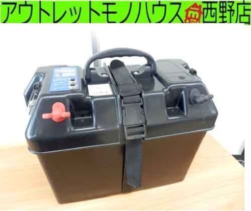 BMO JAPAN バッテリーBOX インジケーター付 USB対応）60Aヒューズ付 アウトドア 動作未確認 札幌市 西区