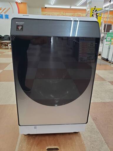 【?ジモティー限定お値下げ?】シャープ ドラム式洗濯機 21年 【リサイクルモールみっけ柏店】