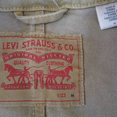 新品保管品　Levi's リーバイス　エンジニア コート　29655-0003　ベージュ　サイズ：M（JAPANSIZE L)の画像