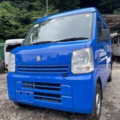 (ID4574)軽バン専門店在庫100台　４０万円　スズキ　エブリイバン新型 5AGS　車検２年付　平成２８年式　諸費用込４６０,０００円の画像
