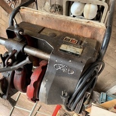 ★REX★レッキス★ねじ切り機★パイプマシン★電動工具★ネジ★金属加工★工場★の画像