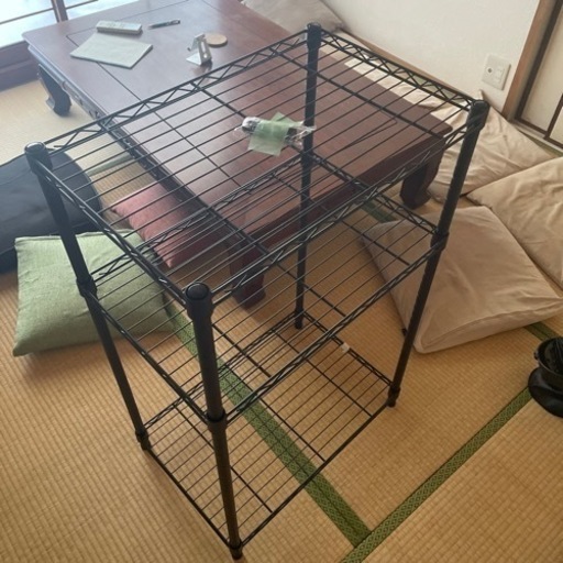 メタルラック　黒　60×40×95