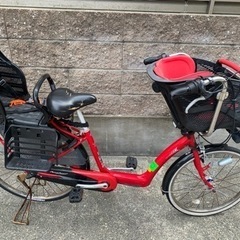 ブリヂストン　自転車　子供2人乗せ可　アンジェリーノ　こども園の画像