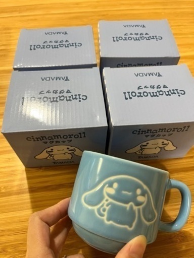 新品未使用シナモンロール　マグカップ　4つセット