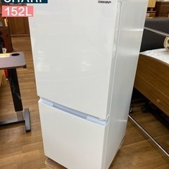 I673 ★SHARP 冷蔵庫 (152L) 2ドア 2022年製 ⭐動作確認済 ⭐クリーニング済