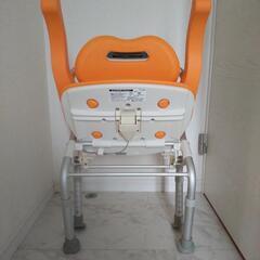 値下げ！介護用　折りたたみお風呂椅子　シャワーチェア　ふろ　折畳みイス　いすの画像