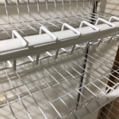 洗濯機周りのスチールラック　横110ｾﾝﾁ 3だん　プロフ必読の画像