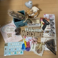結婚式に！ウェルカムスペースグッズ　15点
