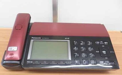 Panasonic パナソニック KX-PZ910 おたっくす 子機付 ボルドーレッド インク残量無し デジタルコードレス 電話 普通