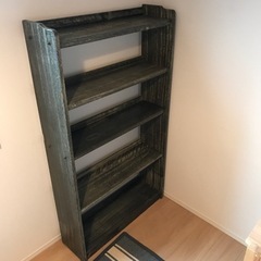 アンティーク　棚　本棚　無料　ビンテージ