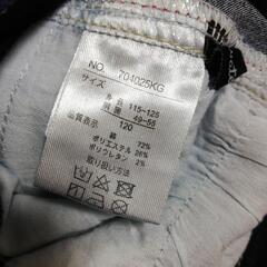 120㎝ デニムパンツ 美品の画像