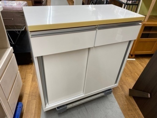 R405 キッチンカウンター、キッチン台、レンジ台、幅90cm 美品