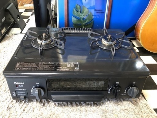 【リサイクルサービス八光　田上店　安心の3か月保証　配達・設置OK】パロマ　IC-N36BS-R ガスコンロ [2口 /右強火 /プロパンガス]