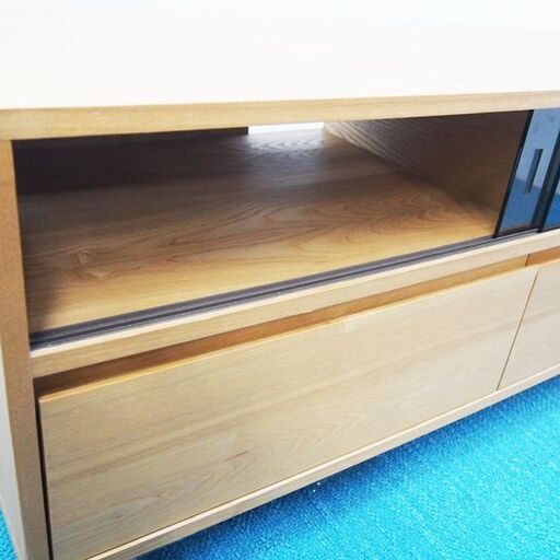 【良品】Francfranc テレビ台 アコルド 幅1200 奥行450 高さ520mm (JA13)