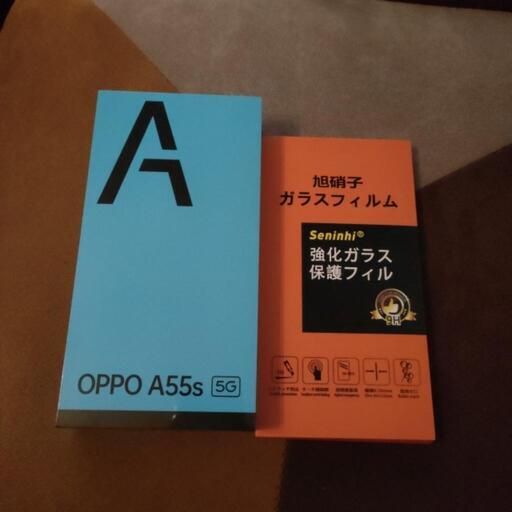 【新品未使用】OPPO A55s 5G ブラック　SIMフリー