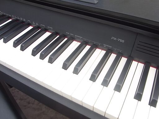 2012年製 CASIO プリヴィア PX-750 電子ピアノ 88鍵盤/３本ペダル イス付き