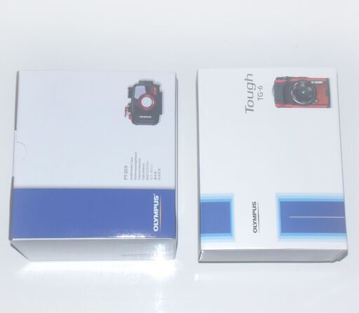 ①デジタルカメラ ＋ ②防水プロテクター  オリンパス 【新品・未使用品】   取引場所応相談