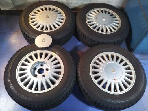 冬 クラウン純正 150系 トヨタ純正【富山】150クラウン 205/65R15 スタッドレス 2012年 15インチ ヨコハマ アイスガード 中古4本 クラウン車検対応