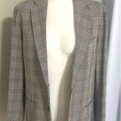 【美品】チェックジャケットの画像