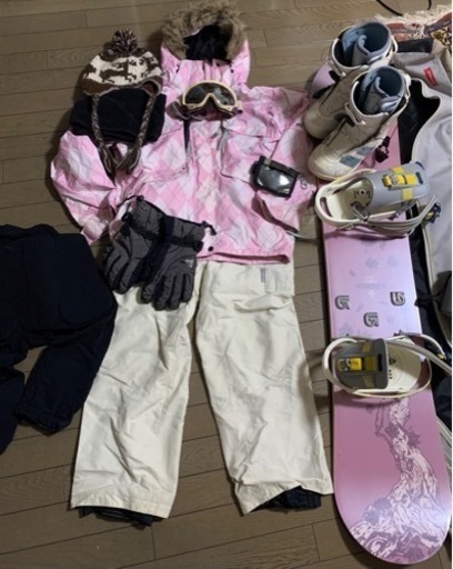 スノーボード　今すぐ出来るセット