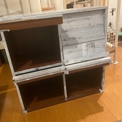 棚　収納　リビング収納　キャビネットの画像