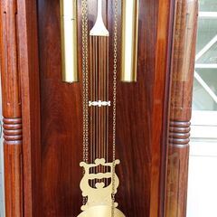 アンティーク Tempus Fugit 大型時計 振り子時計 柱時計 ホールクロック 検）ロイズ アンティークス■幅50cm×奥行29cm×高さ194㎝■近隣配送無料 買取帝国 朝霞店の画像