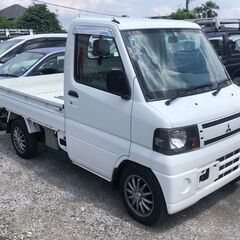 三菱　U61T ミニキャブ　トラック　５MT　リッター80円　車...