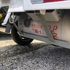 三菱　U61T ミニキャブ　トラック　５MT　リッター80円　車検付き　 低走行　LPガス　LPG 天然ガス車　ガス　マニュアル　軽トラ　車体　の画像