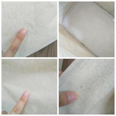 無印良品 MUJI ❲廃盤サイズ❳ ポリエステル綿麻混ソフトボックス① 3個SET おもちゃ収納等の画像