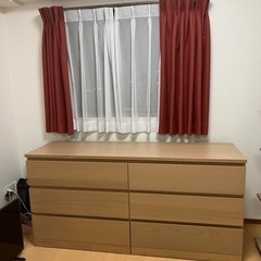 [9/20まで0円] IKEA MALM マルム チェスト(自宅...