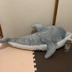 特大サイズ♡グレーいるかぬいぐるみ♪