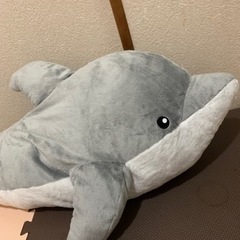 特大サイズ♡グレーいるかぬいぐるみ♪の画像