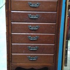 アンティーク調　収納棚　38×34×97