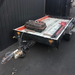 ご成約済　苫小牧発　軽トレーラー　書類あり！